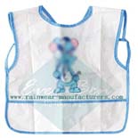 kids art apron-toddler boy apron-pvc vest-disposable aprons